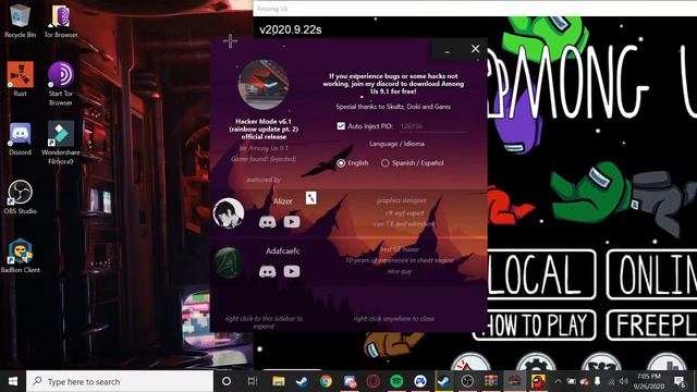 How To Get Cheats In Among Us 2020! **Working** смотреть онлайн