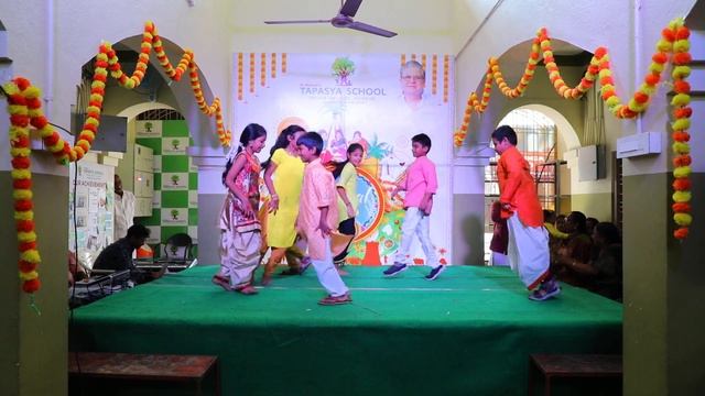 Jinthaak Dance Performance in Pongal Event by Dr.Basheer's TAPASYA SCHOOL Students. смотреть онлайн