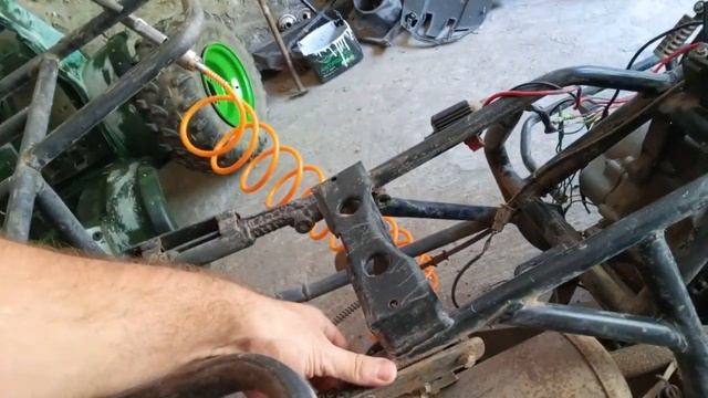 Полная реставрация квадроцикла. 2 ЧАСТЬ. смотреть онлайн