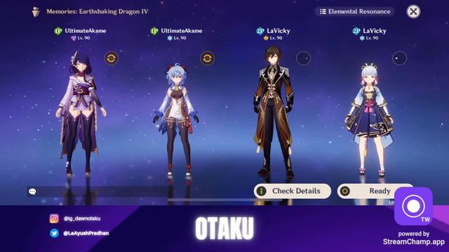 Genshin Impact live with DawnOtaku смотреть онлайн