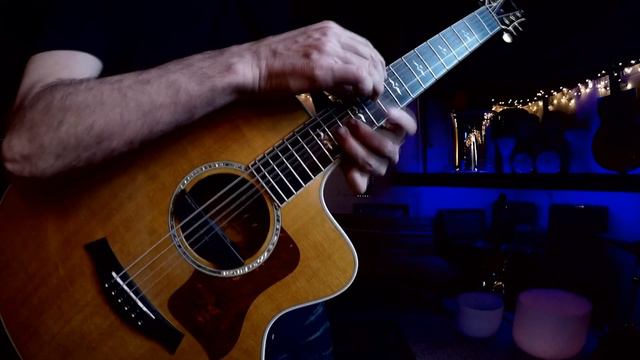 While My Guitar Gently Weeps (The Beatles) - Instrumental - Michael Kelsey смотреть онлайн