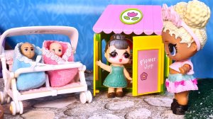 НА ПРИВИВКУ ШЛИ, ДОМИК МОМО НАШЛИ?? Куклы ЛОЛ LOL сюрприз! Смешные мультики Даринелка!