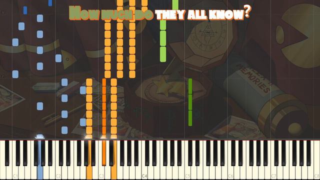 Gravity Falls – Theme – Piano Tutorial (Synthesia MIDI Cover) смотреть онлайн
