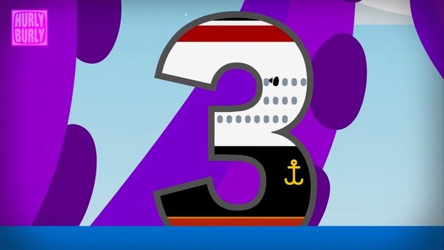 Number Adventures - 3 - Sea Monster and Ship! смотреть онлайн