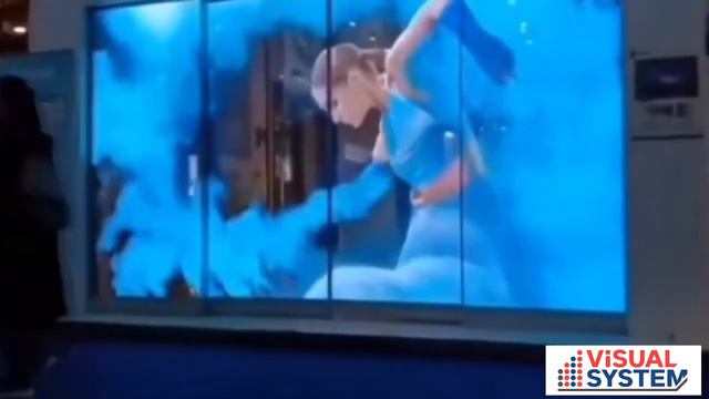 Прозрачные Led экраны. Visual System