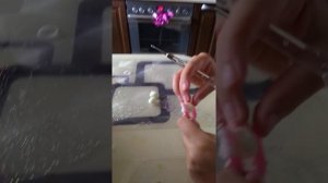 Яйцо из резиночек на рогатке. Простое плетение.