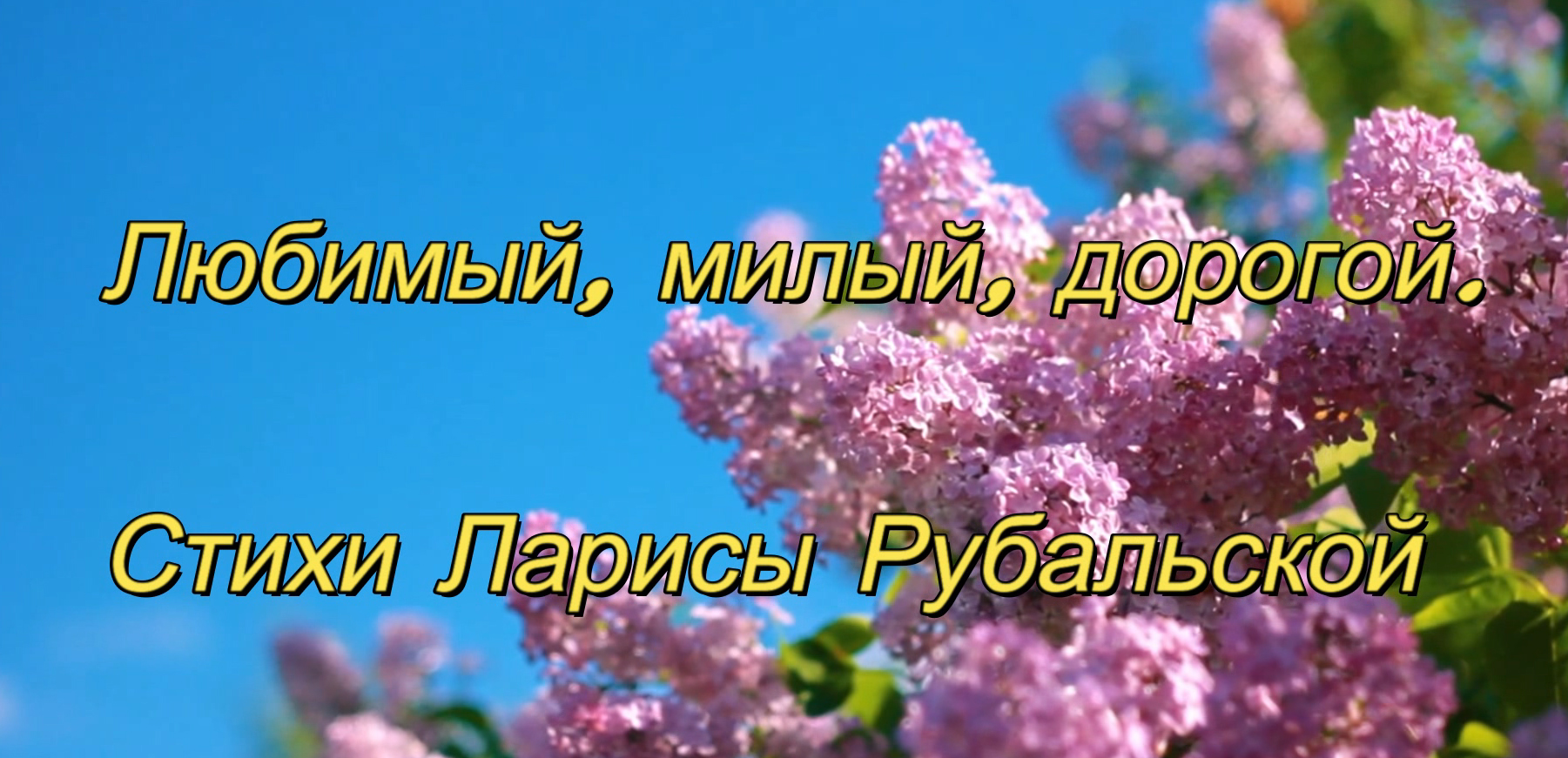 Лариса Рубальская "Любимый, милый, дорогой" смотреть онлайн
