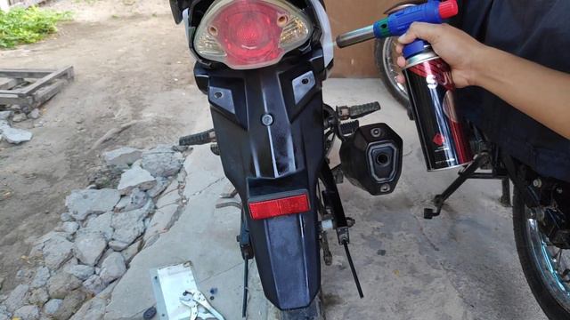 heatpaint my rear fender - kawasaki fury 125 смотреть онлайн
