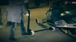 Подкат для снегохода.