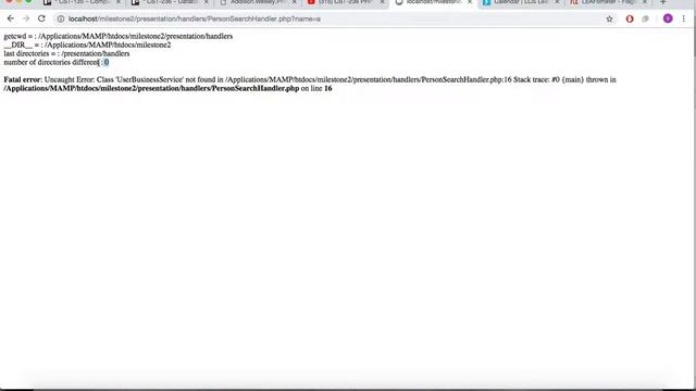 PHP 2 - Milestone 2 details 07b Troublshooting Autoloader смотреть онлайн