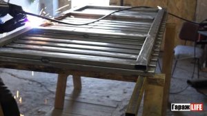 Сварочный стол из профильной трубы повело - Устраняем....