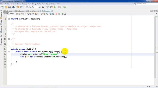 [Bài tập Java] - Bài 2.8: Liệt kê các ước của một số. смотреть онлайн