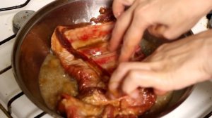 Вкуснейшие свиные ребра на сковороде!!! Delicious pork ribs!