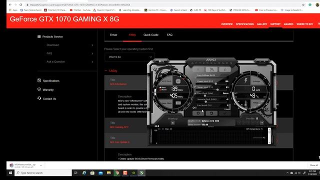 How to Configure MSI Graphic Cards for Gaming (GTX 1070) смотреть онлайн