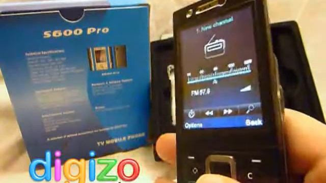 Digizo.co.uk - S600 TV Dual Sim Dual Camera Java MP3 MP4 Quanband Multimedia Mobile Phone (MP045) смотреть онлайн