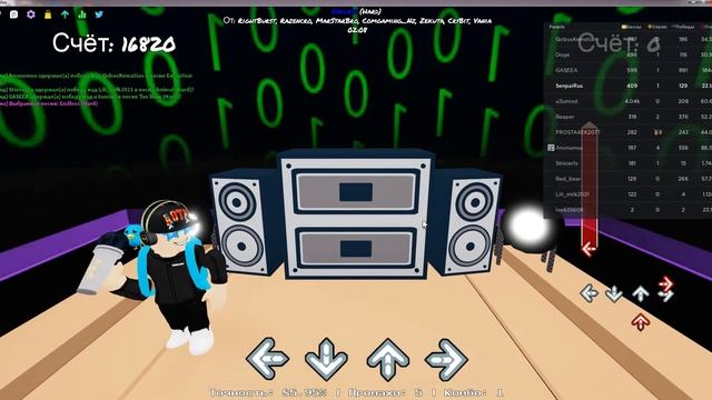 Играем за Соника ехе в игре Funky Friday (Русский) смотреть онлайн