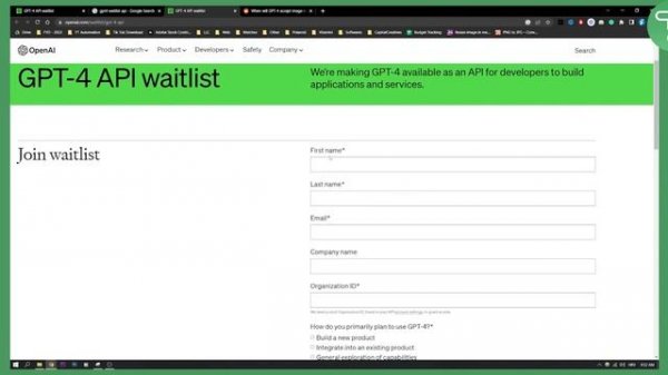 How to Get Chat GPT-4 API Key