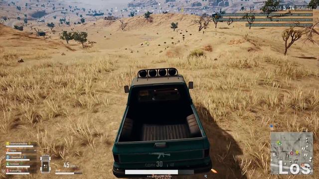 ЕДЕМ ПРЯМО В ЦЕНТР ЗОНЫ!!! 4 ЮТУБЕРА ПРОТИВ 100 ЗОМБИ В PUBG! PLAYERUNKNOWN'S BATTlEGROUNDS смотреть онлайн