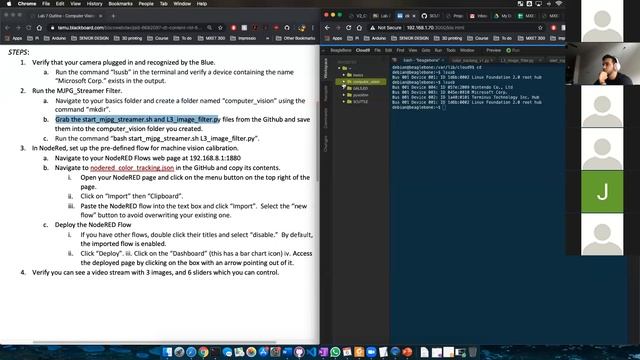 Lab 7 - Computer Vision & HSV Filter смотреть онлайн