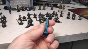 Коллекция солдатиков из пластилина. Из какого пластилина слеплено, как храню?