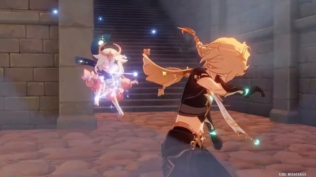 QUEST GUIDE: Ask the bystanders at the fountain plaza for information | Genshin Impact смотреть онлайн