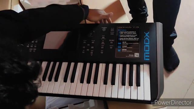 Unboxing //// keybord MODX 6/// Yamaha//// смотреть онлайн