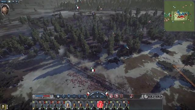 Largest Napoleonic Line Battle EVER! (25,000 Soldiers) - Total War: Napoleon Battle Simulator смотреть онлайн