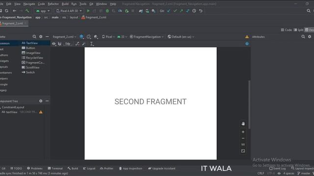 ANDROID - FRAGMENT NAVIGATION || TUTORIAL IN KOTLIN смотреть онлайн