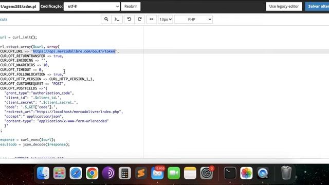 Autenticação (OAuth 2.0) API Mercado Livre em PHP 2023 - Aula #1 смотреть онлайн