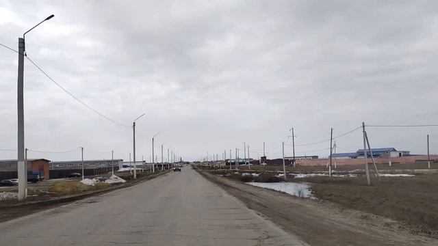 с.Средняя Елюзань - въезд. смотреть онлайн