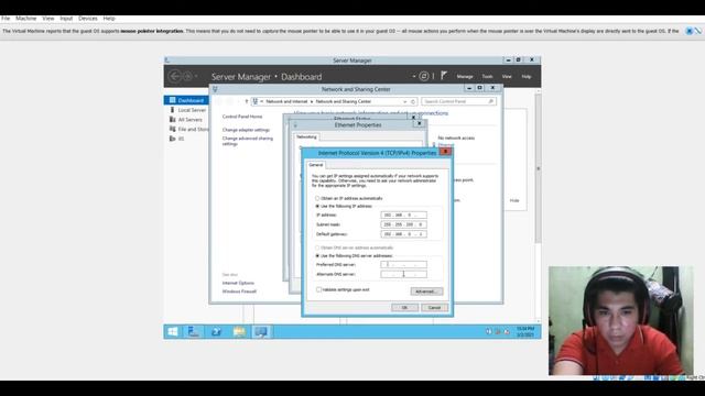 Oracle VM Virtual Box - Active Directory and DNS Installation - Windows Server 2012 смотреть онлайн