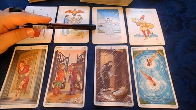 Значение младших арканов таро. Двойка пентаклей, двойка кубков, двойка жезлов, двойка мечей. смотреть онлайн