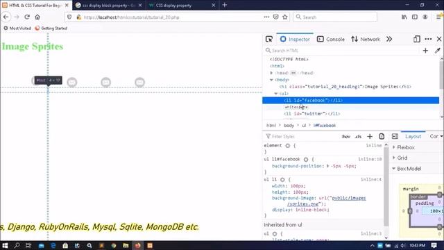 Html css Tutorial Part-20 | What is an image sprites? смотреть онлайн