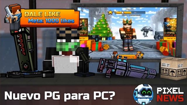 EL NUEVO JUEGO DE CUBIC GAMES | Pixel Gun 3D Noticias | PIXEL NEWS смотреть онлайн