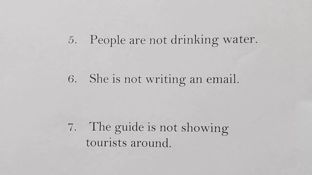 Active and Passive voice Part -5 | Present Continuous Tense examples | Negative Sentences. смотреть онлайн