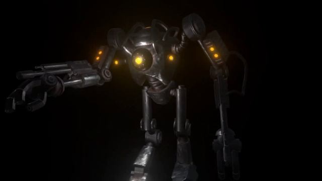 ROBOT 3D RIGGED MODEL FOR PRISMA 3D. FREE DOWNLOAD.