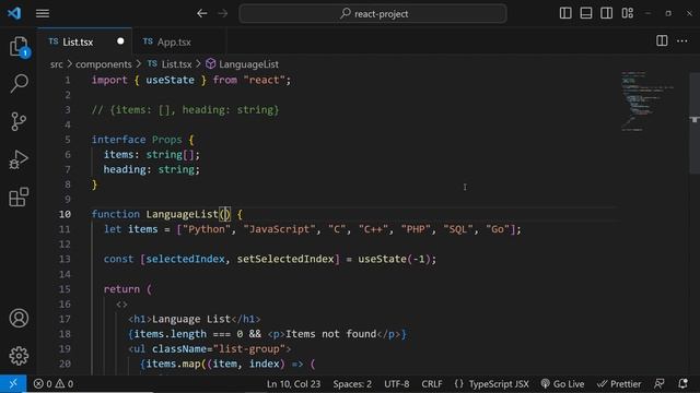 React JS | Məlumatların Props-lar Vasitəsilə Ötürülməsi. TypeScript Interface. смотреть онлайн