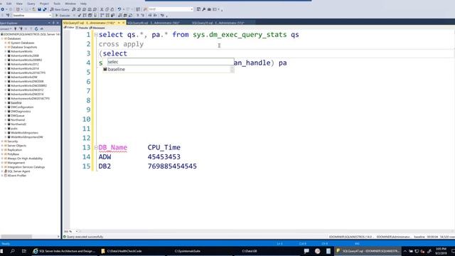 Tracking CPU Time Consumption Database Wise in SQL Server (by Amit Bansal) смотреть онлайн