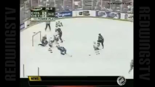 Slava Kozlov another goal vs Avalanche in game 3 (1999) смотреть онлайн