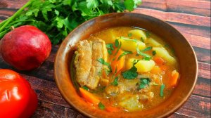 СУП КОТОРЫЙ СВОДИТ МУЖЧИН С УМА ❗️ Вкуснейший суп из свиных ребрышек