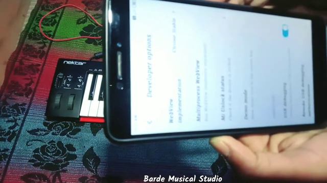 मिडी कीबोर्ड को मोबाईल में केसे कनेक्ट करे | how to connect midi to mobile phone | Nektar se49 midi смотреть онлайн