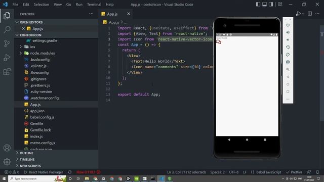 Tutorial Menampilkan Icon FontAwesome dkk di React Native [2022] смотреть онлайн