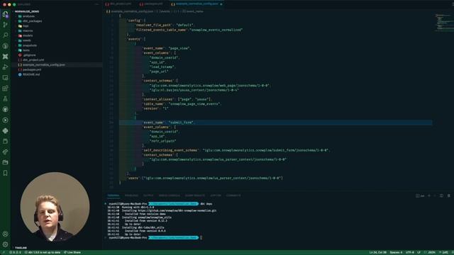 Snowplow Normalize dbt package Quickstart смотреть онлайн