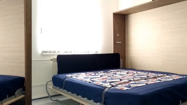 Подъемная горизонтальная кровать-трансформер Аджи. смотреть онлайн