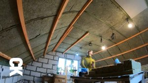 Легендарное перекрестное утепление крыши в 5 см / Серия 128