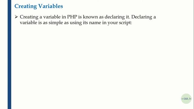 PHP Programming Tutorial: PHP Variables part 1 | In Marathi смотреть онлайн