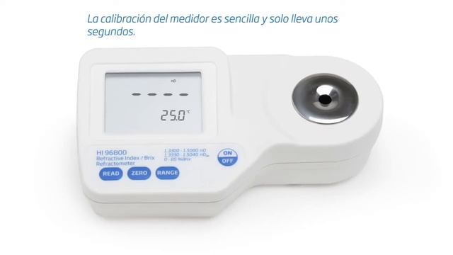 Refractómetro Digital para Indice de Refracción y Brix смотреть онлайн