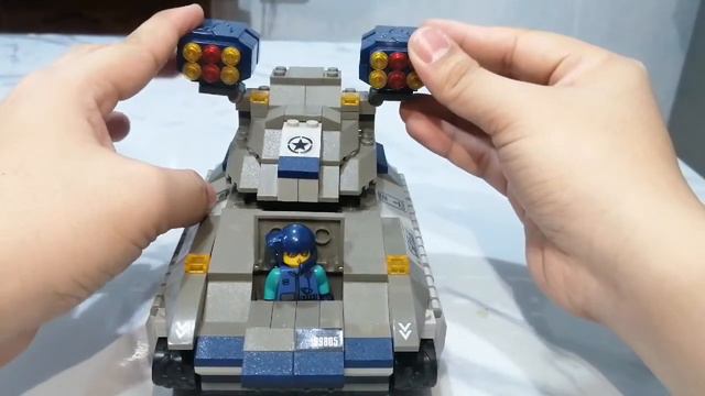 MEGABO FORCE 2110 LEGO COMPATIBLE VULCAN MISSLE TANK #PTVC смотреть онлайн