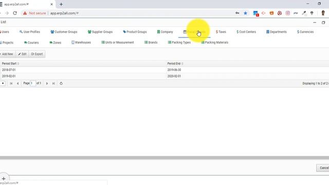 Set New Users, User profile and many more in ERP2ALL || Global Config || смотреть онлайн