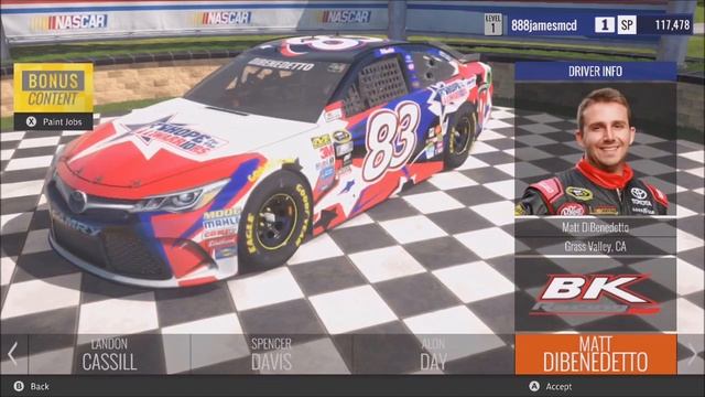 NASCAR Heat Evolution All Paint Schemes (Including November DLC) смотреть онлайн
